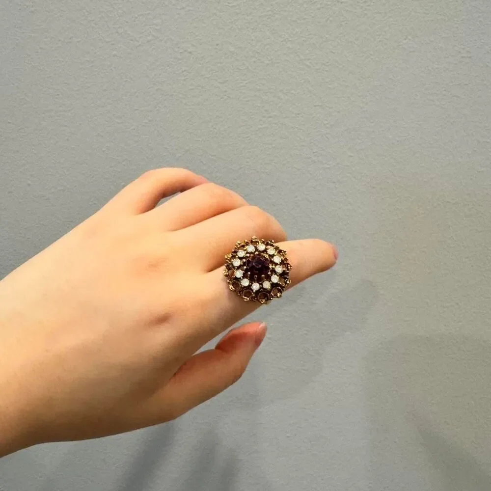Unbranded Women's Purple and Gold Jewellery